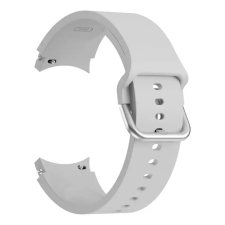 OEM 22mm univerzális szilikon óraszíj Samsung Huawei Amazfit Xiaomi fehér okosóra kellék