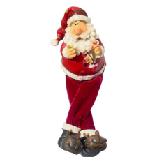 OEM 3 db karácsonyi figura készlet, Mikulás, Rudolf a rénszarvas, Hóember, poliészter, textil, 12x7x2... karácsonyi dekoráció