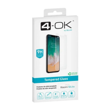OEM 4-OK képernyővédő üveg (3D. tokbarát. ujjlenyomat olvasó. 9H) ÁTLÁTSZÓ mobiltelefon kellék