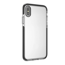 OEM 4-OK szilikon telefonvédő (ütésállóság. légpárnás keret) FEKETE tok és táska