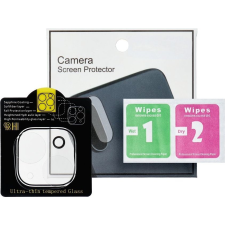 OEM 5D Camera Edzett Üveg - iPhone 15 Plus Átlátszó Fólia ( ) mobiltelefon kellék