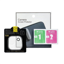 OEM 5D Full Glue Camera edzett üveg -Samsung Galaxy S24 Ultra fekete mobiltelefon kellék