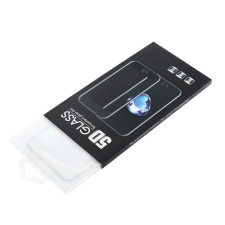 OEM 5D Full Glue edzett üveg fekete szegéllyel Samsung Galaxy S25 Plus mobiltelefon kellék