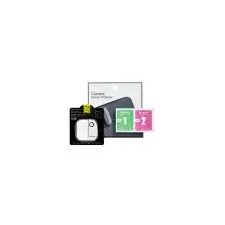 OEM 5D Full Glue kamera edzett üveg - iPhone 15 átlátszó fólia mobiltelefon kellék