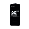 OEM 6D Full Glue Edzett üveg - Samsung Galaxy A02s / A03s fekete