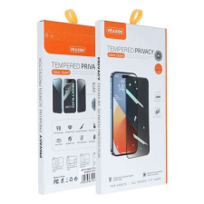 OEM 6D Pro Veason adatvédelmi üveg - Iphone 14 Pro fekete fólia mobiltelefon kellék