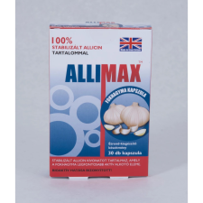OEM Allimax ALLIMAX Allimax fokhagyma kapszula 30 db vitamin és táplálékkiegészítő