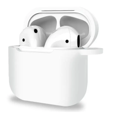 OEM Apple Airpods 3 szilikon tok fehér fülhallgató, fejhallgató tok