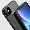 OEM Apple Iphone 13 erősített szilikon tok Carbon Elite fekete