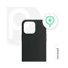 OEM Apple iPhone 14 Plus Magsafe szilikon tok fekete