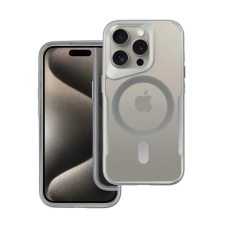 OEM Apple iPhone 16 Pro Max MagSafe kompatibilis hátlap tok ezüst tok és táska