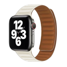 OEM Apple Watch 38 40 41 mm mágneses óraszíj fehér okosóra kellék