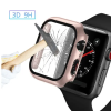 OEM Apple Watch 41mm óra tok kijelzővédővel rozé arany