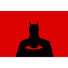 OEM Asztali vászon A minimális Batman, 80x50cm, tábla1223 grafika, keretezett kép