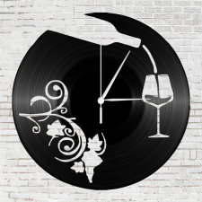 OEM Bakelit falióra borkedvelőknek falióra