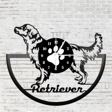 OEM Bakelit falióra - Golden retriever falióra