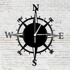 OEM Bakelit falióra - Iránytű falióra