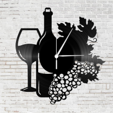 OEM Bakelit óra Borozó falióra