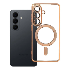 OEM Case for Samsung S26 Electro Mag Cover compatible with MagSafe gold tok és táska