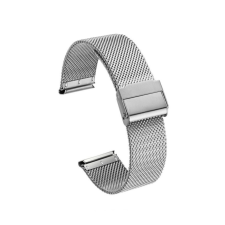 OEM Colmi okosóra szíj, fém, ezüst, 22mm, Milan Buckle Strap okosóra kellék