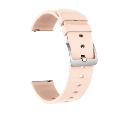 OEM Colmi okosóra szíj, szilikon, arany, 22mm, Silicone Strap okosóra kellék