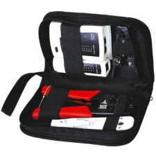 OEM DATACOM NETWORK KIT 5 - tok teszterrel és szerszámokkal kábel és adapter