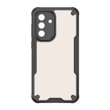 OEM Defender szilikon telefonvédő (ütésállóság. légpárnás sarok. akril hátlap. kameravédő) FEKETE tok és táska