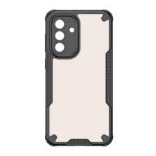 OEM Defender szilikon telefonvédő (ütésállóság. légpárnás sarok. akril hátlap. kameravédő) FEKETE tok és táska