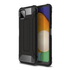 OEM Defender szilikon telefonvédő (ütésállóság. légpárnás sarok. fémhatás) FEKETE tok és táska