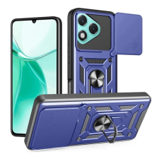 OEM Defender szilikon telefonvédő (ütésállóság. tartógyűrű. kameravédő) SÖTÉTKÉK tok és táska