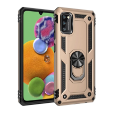 OEM Defender szilikon telefonvédő (ütésállóság. tartógyűrű. mágneses) ARANY tok és táska
