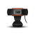 OEM Digitális Webkamera Kameratartóval, Z06 FullHD 1080p fekete-narancssárga