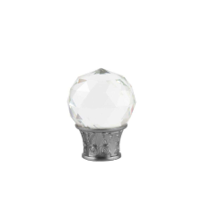 OEM Dupla galéria szimpla bár Cristal Odeon 25/19, fém, ezüst - 360 cm karnis, függönyrúd