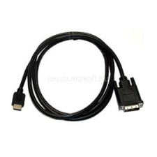 OEM DVI-D -> HDMI M/M video jelkábel 3m fekete (XDVIKABDVIHDMI3) kábel és adapter