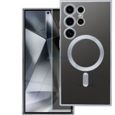 OEM ELECTRO MAG COVER MagSafe-kompatibilis tok Samsung Galaxy A16 - ezüst színű tok és táska