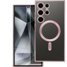 OEM Electro Mag MagSafe kompatibilis tok Samsung Galaxy A55 - rózsaarany színű tok és táska