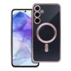 OEM Electro Mag MagSafe kompatibilis tok Samsung Galaxy A55 - rózsaarany színű