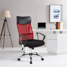 OEM Ergonomikus irodai szék magasított háttámlával piros forgószék