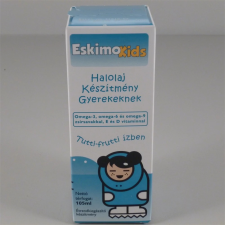 OEM Eskimo kids halolaj tutti-frutti 105 ml vitamin és táplálékkiegészítő