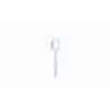 OEM Evőkanál, műanyag, többször használatos, 18,5 cm, 50 db "Venus", fehér