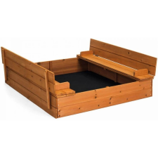 OEM Fa homokozó paddá alakítható tetővel homokozó