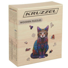 OEM Fa puzzle - macska 130db puzzle, kirakós