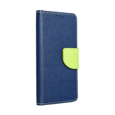 OEM Fancy flip tok Samsung S24 PLUS kék / lime tok és táska