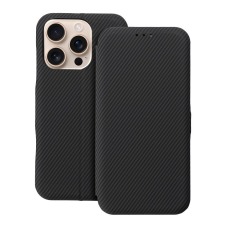 OEM FOLIO SIDE MAGNET kinyitható tok iPhone 15 Pro - fekete tok és táska