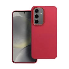 OEM Frame Samsung S24 Plus közepesen ütésálló tok kameravédő kerettel magenta tok és táska