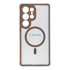 OEM FULL MATTE MAG COVER MagSafe-kompatibilis tok Samsung Galaxy A36 - barna tok és táska