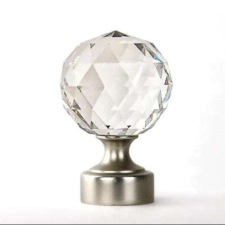 OEM Galéria dupla egyszemélyes rúd Cristal 25/19 CROM MAT - 400 cm karnis, függönyrúd