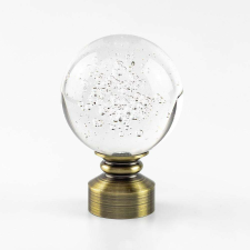 OEM Galéria egyszerű rúd Crystal 25/19 - antik arany - 400 cm karnis, függönyrúd