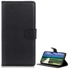 OEM Gigapack prémium oldalra nyíló tok Samsung Galaxy A16 4G fekete tok és táska