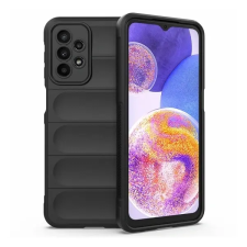 OEM Gigapack szilikon tok 3D minta Samsung Galaxy A23 5G fekete tok és táska